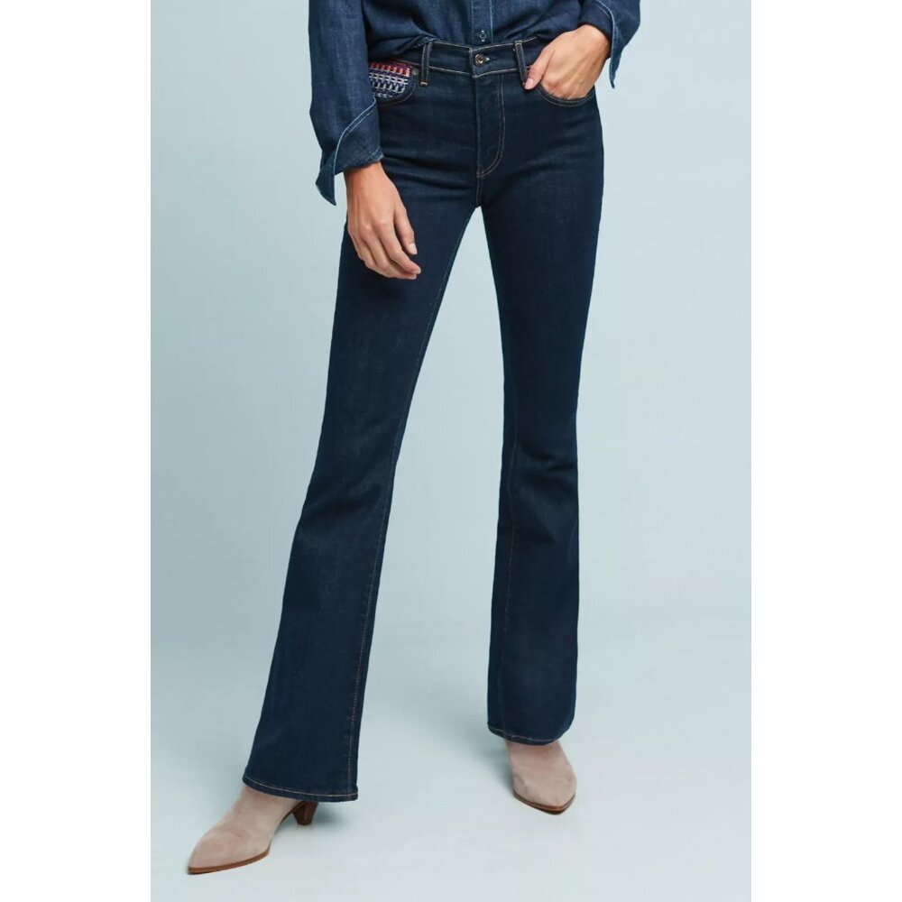 NWT Anthropologie Levi's Made & Crafted Stem Flare Mid Rise Jeans 26 x 32 $198